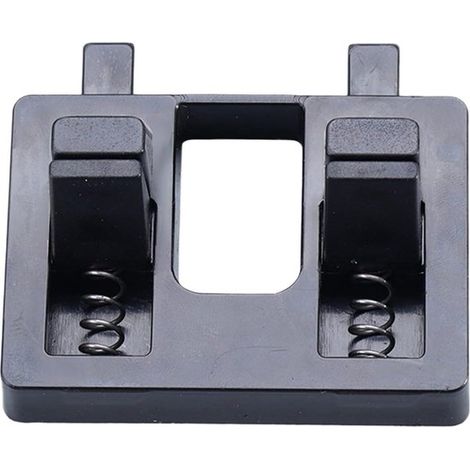 Soporte para alambre de soldadura - Abrazadera para electrodos - Soldadura de precisión - Diseño resistente al calor - 7 x 5 cm - Negro (1/5)