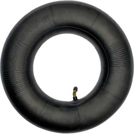 Inner Tube 3.50/4.00-6 with TR87 Angled Valve Stem (Pack of 1), for Hand Trolleys, Utility Carts, Lawnmowers, Wheelbarrows, Sack Trucks, Scooters, Replacement 13x4.00-6, Tire 4.00 (1/5)