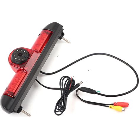 Jeffergarden Caméra de recul grand angle 170° avec feu stop LED étanche IP68, compatible Fiat Ducato (1/5)