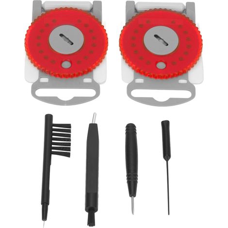 Protecteurs de Cire Anti-Poussière pour Amplificateur Auditif, Outil de Nettoyage Portable Imperméable Rouge (1/5)