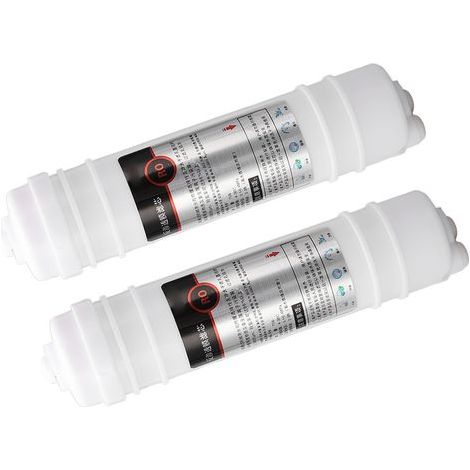 10-Zoll-Umkehrosmose-Wasserfilterkartusche, 75 GPD, RO-Membran nach koreanischem Vorbild, Schnellanschluss, 2er-Pack Ersatzkartuschen (1/5)
