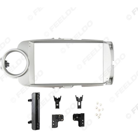 Compatible with 2012 Toyota Yaris/Vitz: Android widescreen modification frame, audio and navigation panel frame, 9 inches (1/5)