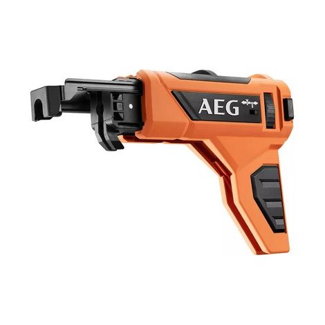 AEG – Chargeur pour vis en bande BTS-BSA – Compatible avec modèles BTS 18BL/BTS 18C – Ajustement de profondeur sans outil – Longueur de vis jusqu'à 55 mm