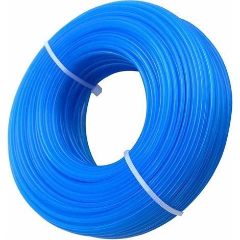 Runde Nylon-Trimmerfadenspule für Freischneider, 1,6 mm Durchmesser, 100 m Länge, Ersatzschneidfaden (1/5)