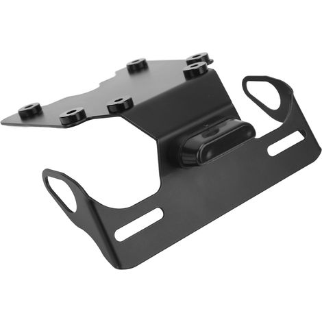 Motorradhalterung für Tenere 700/Rally XTZ700 2019-2022, hinterer Kennzeichenhalter aus Aluminiumlegierung, robuste Kennzeichenhalterung, direkter Ersatz, Offroad-Motorradhalterung. (1/5)