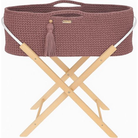 Moisés BOHO hecho a mano con soporte - Malva (1/5)