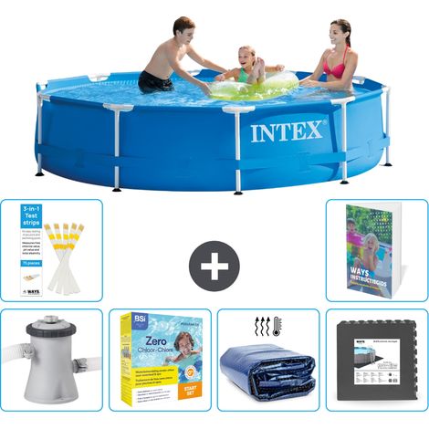 Frame Pool Rund - 305x76 cm - 7-teilig S285