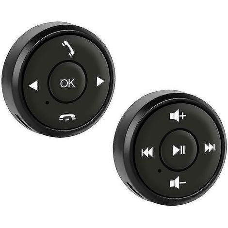 Commande sans fil universelle pour volant de voiture ou moto, lecteur DVD multimédia, radio GPS, bouton multifonction 2025 (1/5)