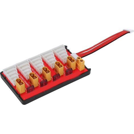 Carte de distribution XT60 pour batteries LiPo 2‑6S, 20A max, charge équilibrée, 0‑22.2V (1/5)