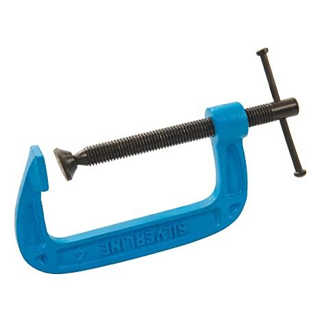 Silverline Morsetto a G a sollecitazione leggera 100 mm (1/3)