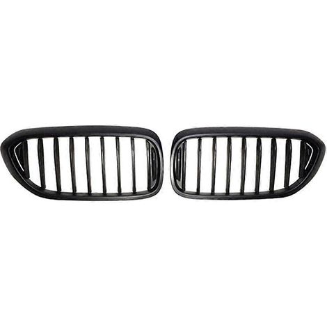Rejilla de entrada de aire del parachoques delantero en negro mate 51137390863 51137390864 Compatible con BMW Serie 5 G30 G31 G38 M5 2017-2020 (1/5)