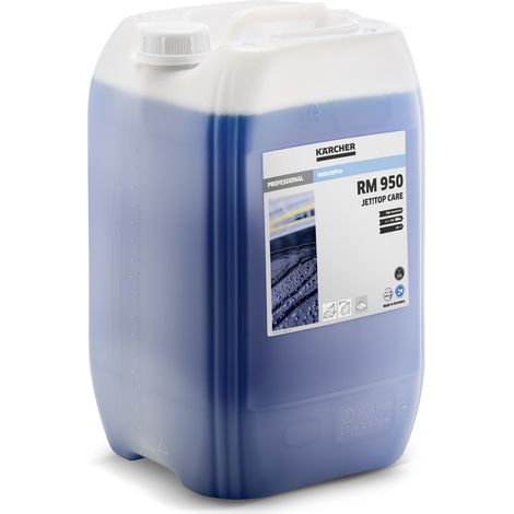 KARCHER Cire Liquide VehiclePro Jet TopCare RM 950 20L 62962130, Bidon de 20 L, pH 3, Sechage sans Traces, Conforme VDA, Film Brillant et Resistant