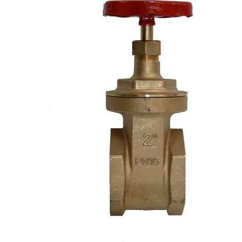 Zub Muffen-Absperrschieber CuZn PN 16 Rp 1 1/4