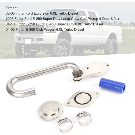 Kit de suppression du refroidisseur EGR pour FORD F250 F350 2003-2007 (SI-AT60011) (1/5)