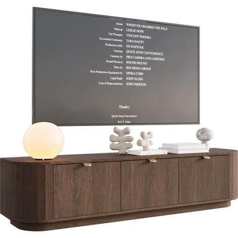 Selsey Coru - TV-Lowboard, Eichenholzoptik, 175 cm (1/5)