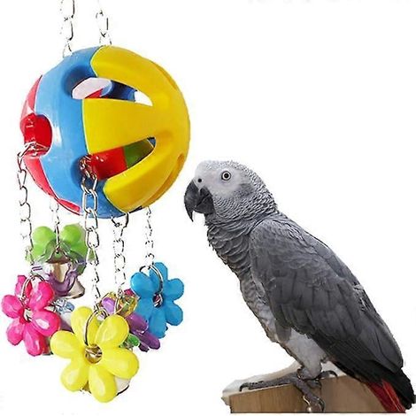 Jouet à mâcher pour petits et moyens perroquets, perruches, calopsittes, cacatoès, canaris, perruches ondulées en cage (1/5)