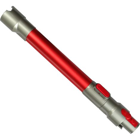 Tubo di prolunga regolabile per aspirapolvere senza fili Dyson V7 V8 V10 V11 V15 (tubo telescopico regolabile da 40-70 cm, rosso)