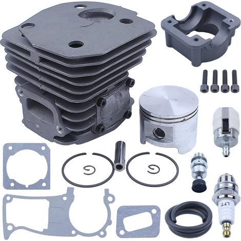 Kit de joint de carter de moteur à cylindre 45 mm et filtre de ligne de carburant pour tronçonneuse Husqvarna 353 351 350 346Xp Par 537253002, 537 25 30 02, 503885901, 503 88 59-01, 03 66. 54-01, 5036 (1/5)