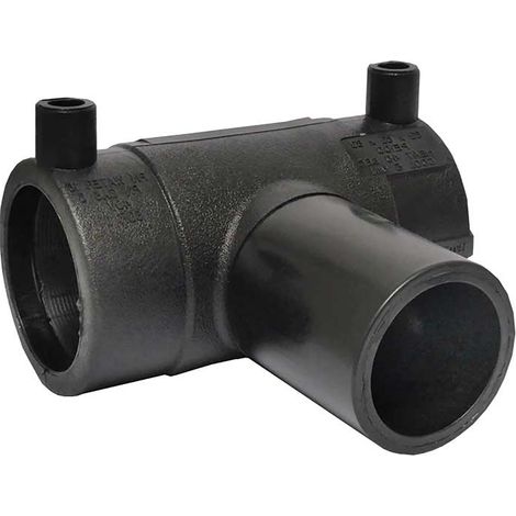 TEE ELETTROSALDABILE PER TUBO POLIETILENE ACQUA E GAS UNIDELTA Ø75x75x75 mm
