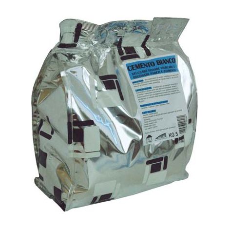 CEMENTO BIANCO BRIKO LINE - KG 5- 5 pezzi