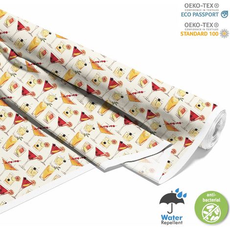 TESSUTI DECORATIVI PER ESTERNI OXFORD - Motivo Cocktail  DX8302 (1/5)