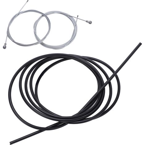 Kit de Câbles et Gaines de Frein pour Vélo Route et VTT - Ensemble Universel avec Capuchons (1/5)