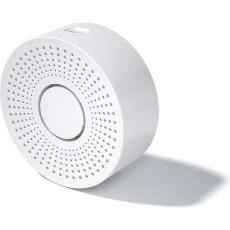 Système d'alarme maison WiFi Tuya Kit sécurité sans fil Détecteurs porte fenêtre infrarouge Sirène 115dB App mobile Type-C (1/5)