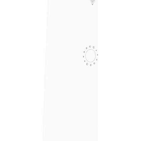 Smarter WLAN-Lichtschalter mit Touch-Funktion, 1-Wege-Bedienung, Alexa-Sprachsteuerung, Fernsteuerung per App, AC 95–250 V, weiße Abdeckung (1/5)
