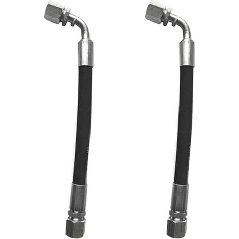 Deux flexibles hydrauliques de rechange compatibles avec les camions Volvo. Références : VOE 21763931 22260491 22910651 22910655 22910661 23016665 22910670 (1/5)