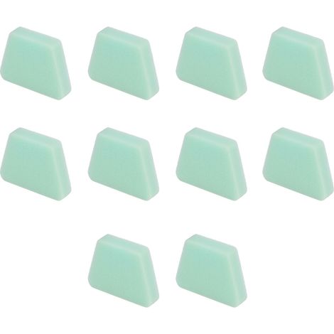 Lot de 10 filtres à air en coton de remplacement 530037793 pour tronçonneuses Poulan 1900, 1950, 2075C, 2550SE, 2555FLW et SM4018 (1/5)