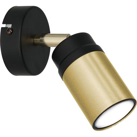 Wandleuchte Küche Schwarz GU10 Metall Wandlampe