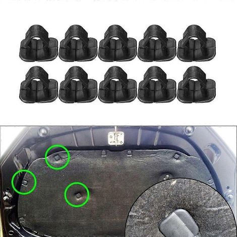 Clips d'isolation pour capot moteur - Clips d'isolation pour capot moteur pour les bricoleurs (1/4)