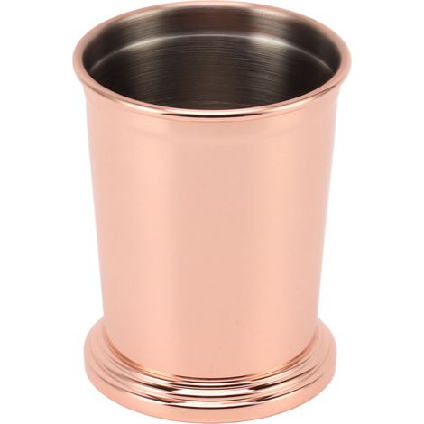 Mug à cocktail menthe à base stable, style vintage, en acier inoxydable 304, idéal pour le bar à domicile ou le barman. (1/5)