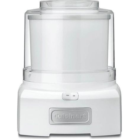 Sorbetiere CUISINART - ICE21E - 35 W - 1,4 L - Blanc (1/5)