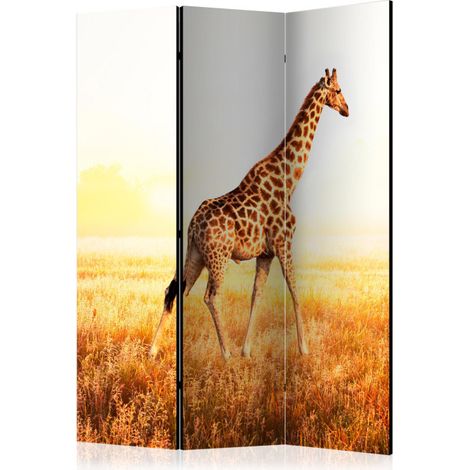 Paravent 3 Volets "Giraffe Walk" 135x172cm (1/2)