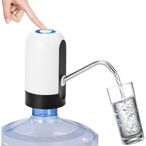 Filiyano-Pompe à eau automatique rechargeable par USB, distributeur d'eau électrique portable pour bonbonnes d'eau de 5 gallons (1/5)