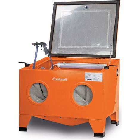 UNI6204000 - Sabbiatrice Modello SSK1 - Volume Cabina 90 Litri (1/2)