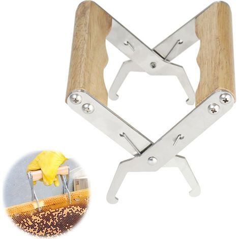 Bienenstockrahmenklemme – 1 Stück, Bienenstockrahmenklemme 13 x 9,5 x 5 cm – Imkerzubehör (1/5)
