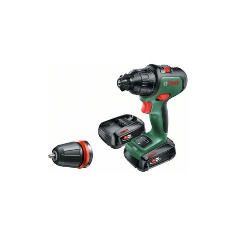 Taladro percutor BOSCH AdvancedImpact 18 + 2 baterías Cargador 2,5 Ah - 06039B5109 (1/5)