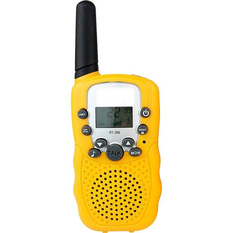 Paire de talkies walkies pour enfant six à douze ans cadeau d anniversaire pour garçons et filles accessoire de communication outdoor (1/5)