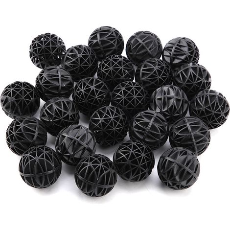 Boules Biologiques avec Coton pour Aquarium - Matériel de Filtration 50 Pièces 56mm -AUTRES