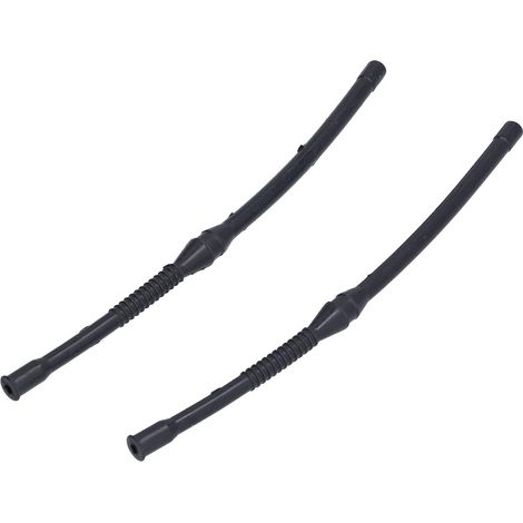 Kraftstoffschlauch, 2 Stück, robustes Gummi, zuverlässiger Ersatz für Kettensägenmodelle 66, 61, 162 (Gartenarbeit) (1/5)