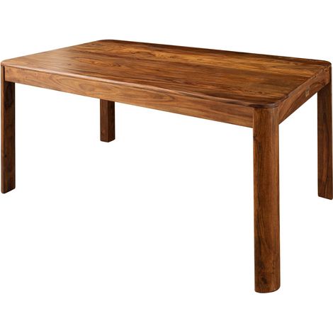 tavolo da pranzo in legno di Sheesham / Acacia 160x90x76 noce cerato TORONTO 224