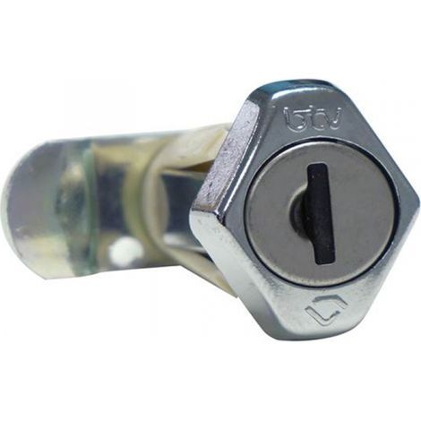 Serrure de boîte aux lettres chromée 60410/60401 btv (1/2)