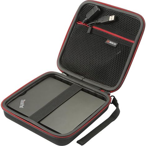 RLSOCO Lecteur Graveur CD DVD Externe Étui de Transport pour MD564ZM Lecteur Blu-ray Graveur (1/5)