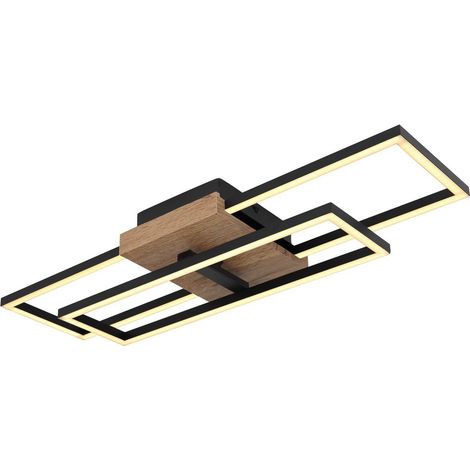 Globo - plafón - Kendra - negro - metal - LED - 67276-18 (1/5)