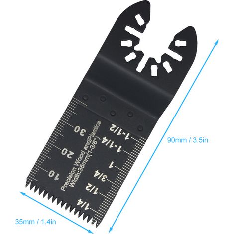 Lot de 20 disques de coupe pour scie électrique avec repères de longueur intégrés, accessoire pour le travail du bois (1/5)