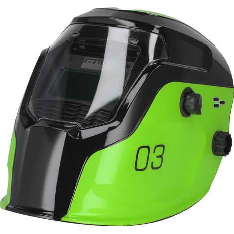 Sealey Auto Darkening Welding Helmet Shade 9-13 - Green PWH3 (1/5)