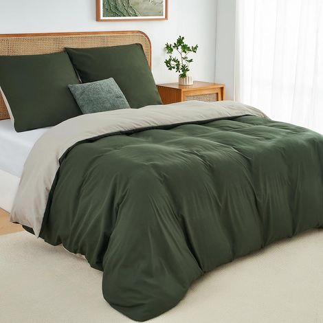 Housse de Couette 240x220 cm Réversible Doux (1/5)