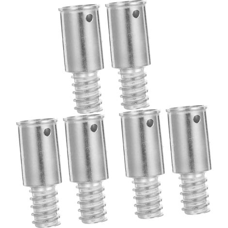 2 Ensembles Embout Américain pour Manche De Balai Adaptateur Aluminium Lot